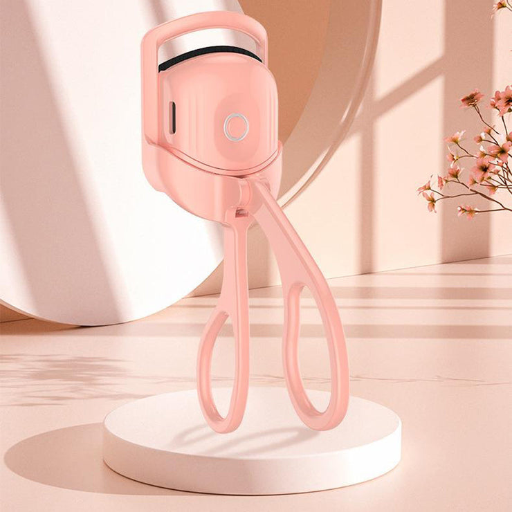 ShopNBuy Curler Portable Electric Heated Comb Eye Lash Long Lasting Eyelashes Curls Thermal Eyelash Curler Makeup Tools Heated Eyelash Curlers,Rechargeable Electric Eyelash Curler,Handheld Eyelash Heat