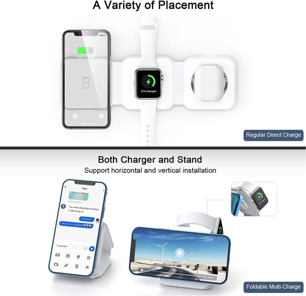 Essential | 3-in-1 Wireless Charging Pad