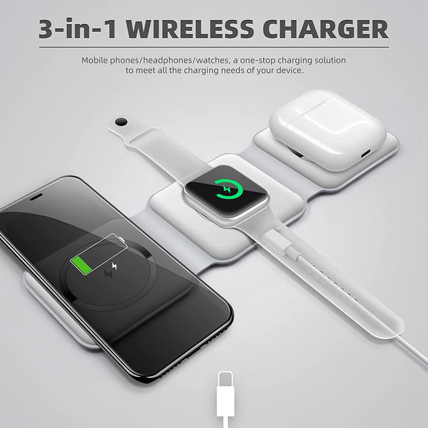 Essential | 3-in-1 Wireless Charging Pad