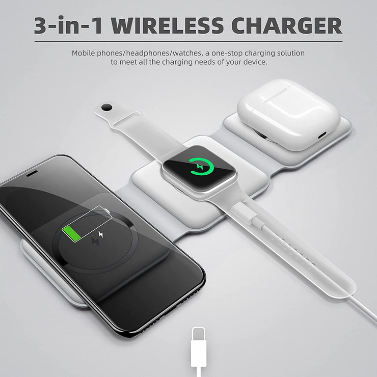Essential | 3-in-1 Wireless Charging Pad