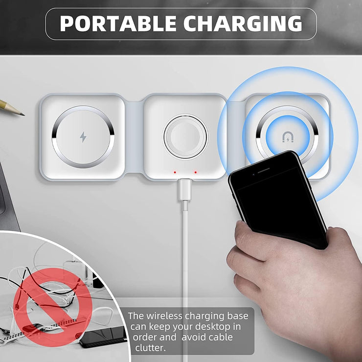 Essential | 3-in-1 Wireless Charging Pad