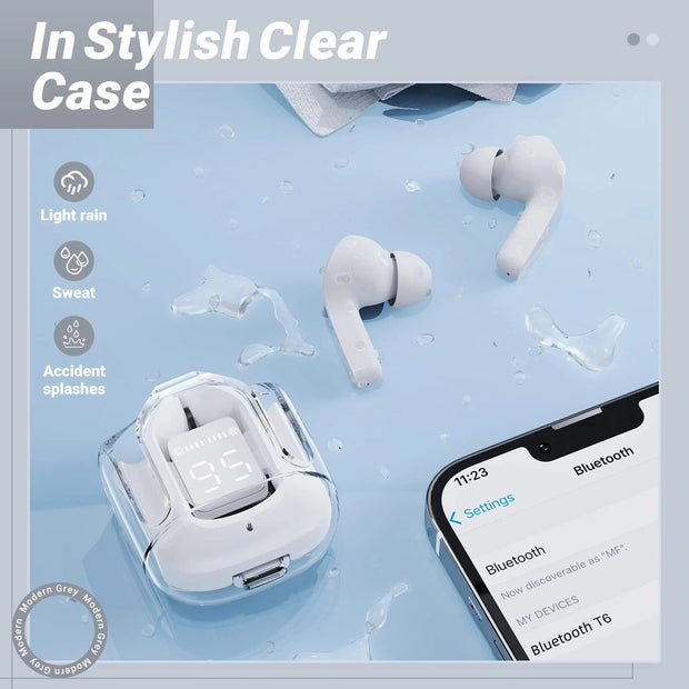 ShopNBuy | T6 Crystal Wireless Earphones